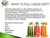 Full liquid diet | PPT
