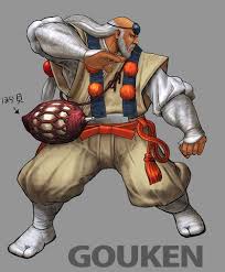 After unlocking akuma as shown above, beat the game using akuma, then finish the game in any level with any character you . Gouken Street Fighter
