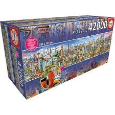 Educa Extra Large Around The World Jigsaw Puzzle 42 000 Pc Www Kotulas Com Free Shipping Puzzel Legpuzzels Rond De Wereld
