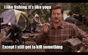 Maybe you would like to learn more about one of these? Ron Swanson On Fishing Imgur