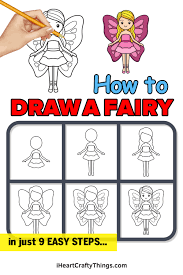 A smooth curved line that mimics the spine will help you in the. Fairy Drawing How To Draw A Fairy Step By Step