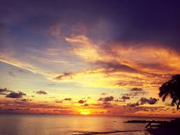 En dit is een ideaal strand daarvoor. Druif Beach Aruba Sunset Druif