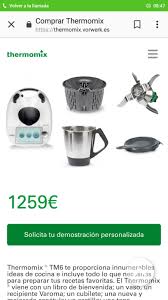 No obstante, en youtube y en otros blogs de cocina, tienes mogollón de recetas para el mambo, por lo que es muy. Nuevo Thermomix Tm6 Noticias Blog Blog De Ana Garicano Roson De Thermomix Zaragoza