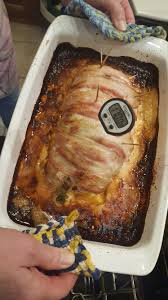 Used some fresh herbs for the. Wild Turkey Roulade
