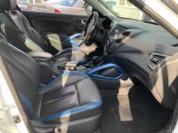 Find a comprehensive list of 2014 hyundai veloster interior specs including upholstery, floormats,dashboard and console information, seats, cup holders and. Hyundai Veloster Turbo 2014 White 1 6l 4 Vin Kmhtc6ae2eu197640 Free Car History