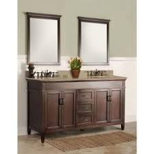 Maybe you would like to learn more about one of these? Foremost Ashburn 61 In X 22 In Vanity In Mahogany With Quadro Granite Top With Double Whi Contemporary Bathroom Vanity Double Vanity Bathroom Vanity Cabinet