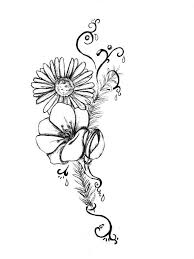 Black And White Daisy Tattoo Sleeve Tattoo Flower By Kuroiryuu666 On Deviantart Daisy Tattoo Designs Daisy Tattoo Lace Flower Tattoos