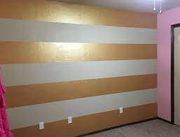 Due to individual computer monitor limitations, colors seen here may not be a totally accurate representation of the actual paint color. Sherwin Williams Metallic Impressions Gold Glaze Gold Accent Wall Bedroom Gold Painted Walls Metallic Gold Wall Paint