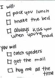 And i will love her in a ditch, i'll love her through good times and bad. Cute Short Wedding Vows