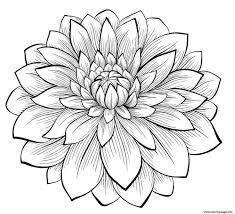 Flower Coloring Pages For Free Easy In 2020 Printable Flower Coloring Pages Flower Coloring Pages Mandala Coloring Pages