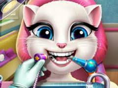 Talking Angela Eye Doctor Game