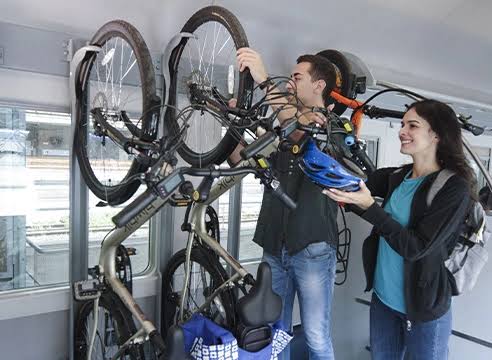 Bici sul treno: gratis nelle Marche ma non in Umbria