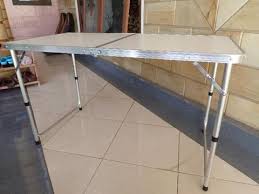 Jual meja lipat dinding tokopedia jual meja lipat dinding harga terbaik dan lengkap dari ribuan toko online se indonesia transaksi di tokopedia aman pakai rekening bersama. Jual Meja Lipat Koper Portable Kaki Bulat Aluminium Lapis Hpl Kaskus