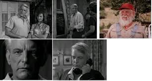 Black Leather Jackets, an episode of The Twilight Zone where three space  aliens posing as bikers invade a suburban neighborhood. In addition to the  bikers, the episode stars Michael Conrad (1925-1983) of