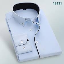 New Arrival Special Design Button Collar Black Line Dress Shirt Men S Business Formal Shirt Solid Color Whit Mens Shirt Dress Casual Shirts For Men Mens Shirts