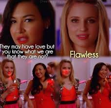 Santana And Quinn Glee Quotes Glee Memes Glee Funny