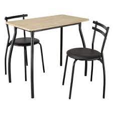 Argos home lido glass bar table & 2 chairs. Dining Sets Kitchen Tables Chairs Argos