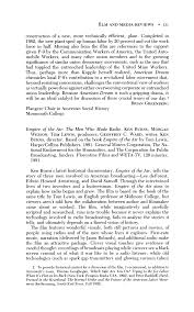 article-title>Empire of the Air: The Men Who Made Radio</article-title>  <contrib-group><contrib> <na