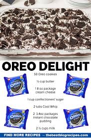 We did not find results for: Spaceships And Laser Beams Easy Oreo Delight Print Recipe Https Buff Ly 3t4nvlj Oreo Delight Is A Rich Chocolatey Dessert With Layers Of Pudding Whipped Cream And Of Course Oreos It S Light