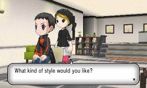Pokemon X Y Trainer Customisation