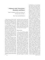 Https Fermatslibrary Com S Judgment Under Uncertainty Heuristics And Biases