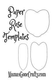 Color each one differently and create paper flowers of various species. Free Printable Paper Rose Templates Remember That Stunning Crepe Paper Rose Tutorial I Did Paper Rose Template Paper Roses Free Paper Flower Templates