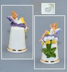 Sterling Classic Fairy Thimble 5 Classic Thimbles Sterling