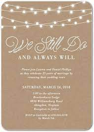 Rustic Backyard Signature White Vow Renewal Invitations Magnolia Press Wood Brown F Vow Renewal Invitations Wedding Renewal Vows Vow Renewal Ceremony