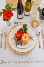 Exclusive creation combines elegant porcelain with modern isolated technique, making the creation elegant and modern. Tips For An Elegant Everyday Table Setting Freckled Italian