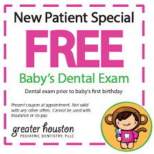 Free dental exam near me. Greater Houston Pediatric Dentistry Multiple Location In The Houston Area
