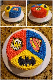Birthday Cake For 5 Year Old Boy Superhero Cake For 5 Year Old Boy Birthday Party Homemade Buttercream Piped Batman Birthday Cakes Superhero Birthday Cake Cake