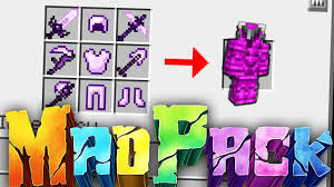 Minecraft made a massive impact on the world of gaming. Most Op Armor In Game Minecraft Mad Pack Challenge Survival 11