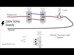 Between 2 switches you need to. Two Way Switch Connection Type 2 In Telugu Two Way Switch Wiring In Telugu Youtube