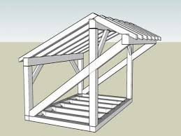 Wood Shed Idea Woodworking Stockage De Bois Hangar A Bois Bois De Chauffage