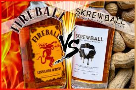 There is about 11 g of sugar present in 1 ½ oz. Fireball Cinnamon Whisky Vs Skrewball Peanut Butter Whiskey Breaking Bourbon