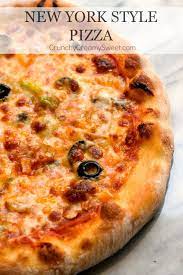New York Style Pizza Tutorial Crunchy Creamy Sweet Best Homemade Pizza Pizza Recipes Dough Homemade Pizza Dough