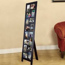 Furnistar Black Wood Floor Standing Easel Picture Photo Frame Black Wood Floors Picture Frames Standing Picture Frames