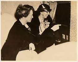 Amelia Earhart And Eleanor Roosevelt Flying From Washington D C To Baltimore Pioneers Of Flight