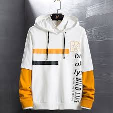 Mens Hoodies Winter 2020 New Fashion Japanese Streetwear Hip Hop Sweatshirt Men Women Yellow Hoodie Sw In 2020 Mens Sweatshirts Hoodie Mens Sweatshirts Stylish Hoodies