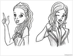 Then, you can stick on … New Disney Descendants Coloring Pages Chipmunkberry
