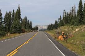I could live with a little less snow in the byway to my house at the moment. Wy 130 Heading Into The Snowy Range Bild Von Snowy Range Scenic Byway Centennial Tripadvisor