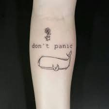 Maybe you would like to learn more about one of these? Tattoo Uploaded By Adriana Andrade Inspirado No Livro Guia Dos Mochileiros Das Galaxias Da Galaxy Tattoo Tattoos Coldplay Tattoo