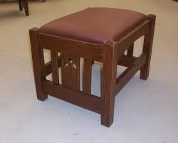New Mission Oak Footstool Craftsman Style Furniture Arts And Crafts Furniture Mission Oak