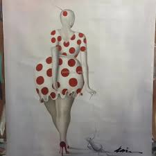 Seks Tablosu - Sıcak Afrikalı Kadınlar Yağlıboya Kanvas Baskıları