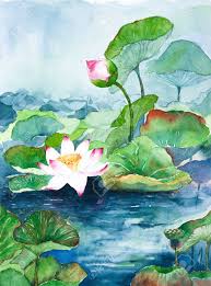 Get it as soon as wed, feb 3. Lotus Flower Watercolor Painting Stock Photo Picture And Royalty Free Image Image 48171065