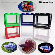 However, they eat and excrete just like any living creature. Mini Clear Usb Led Goldfish Betta Fish Tank Ornament Aquarium Desktop Decoration Fish Aquariums Aquariums Tanks