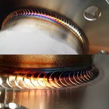 In Pursuit Of That Perfect Stack If There Is Such A Thing Welding Welder Atomic Fab Stainless Stainlesssteel Ar Welding Table Welding Welding Projects