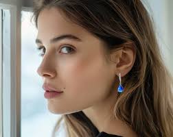 Sapphire earrings