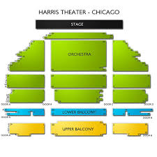 Harris Theater 2019 Seating Chart
