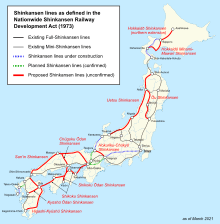 They include route maps of all. Shinkansen Wikipedia